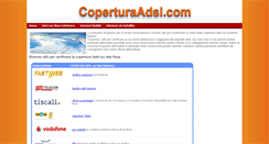 Desktop Screenshot of coperturaadsl.com