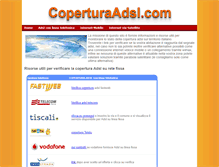 Tablet Screenshot of coperturaadsl.com